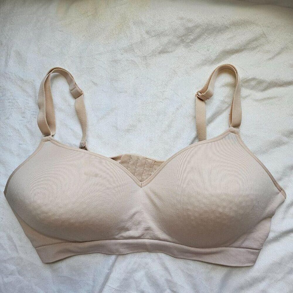 Fruit-of-the-loom Women's Cream and Tan Bra